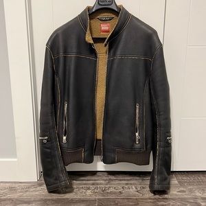 Hugo Boss Leather Jacket